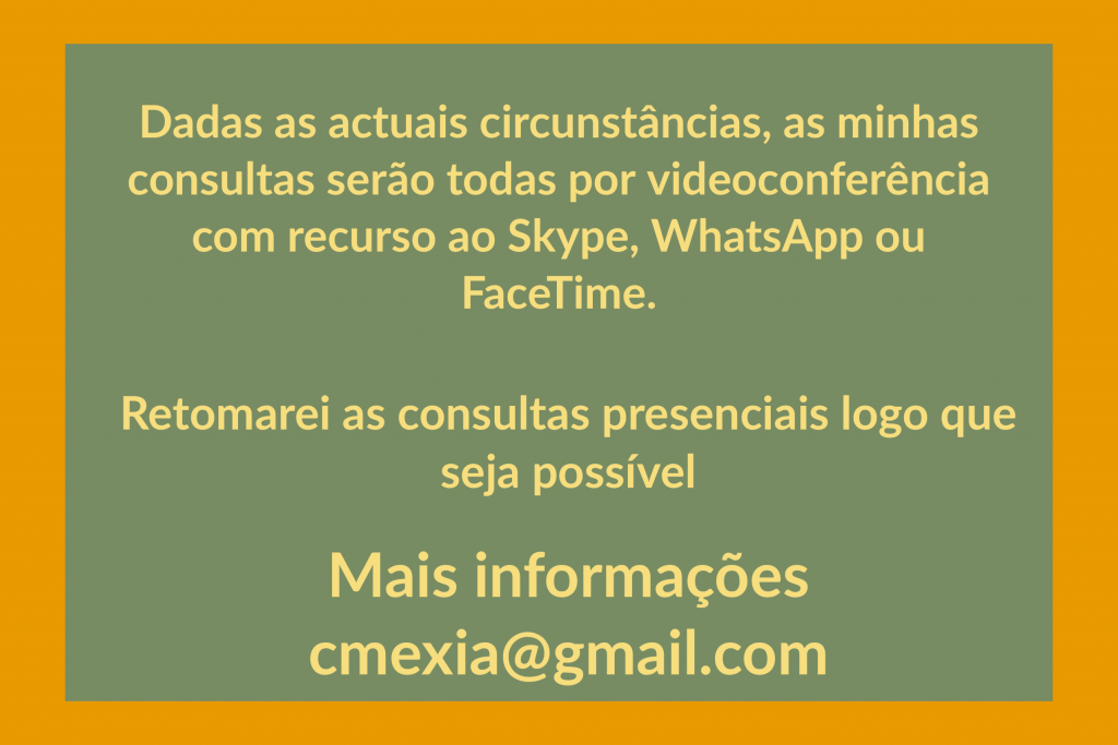 Consultas online em tempo de quarentena
